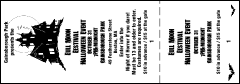 Halloween General Admission Ticket 002