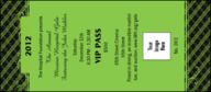 Year Gala Plaid Green VIP Pass