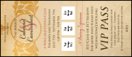 Year Parchment Paper VIP Pass