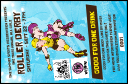 Roller Derby Jammer Drink Ticket