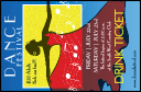 Dance Festival Drink Ticket