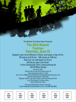Trail Running Race Flyer