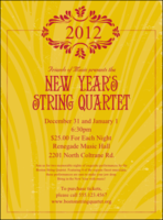 Year Gold Semi-Formal Flyer