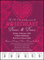 Valentine Heart Logo Flyer