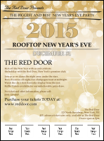 Gold Glitter Image Flyer