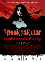 Sexy Vampire Logo Flyer