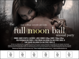 Vampire at Dusk Image Flyer