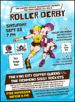 Roller Derby Jammer Flyer