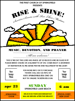 Sunrise Retro Flyer