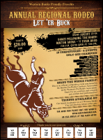 Rodeo Rustic Flyer