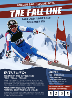 Ski Race Flyer