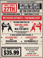 MMA Old School Flyer