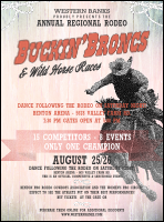 Bucking Bronco Rodeo Flyer
