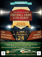 American Football Lights Flyer