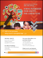 Fundraiser for Education Flyer
