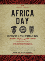 African Theme Flyer