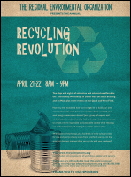 Recycling Event Flyer