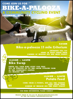 Bike A Palooza Flyer