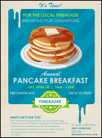 Pancake Stack Flyer