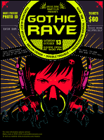 Goth Rave Flyer