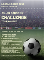 Soccer Stadium Flyer