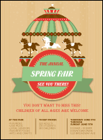 Merry Go Round Flyer