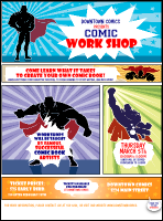 Comic Book Flyer
