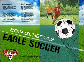 Soccer Schedule Flyer