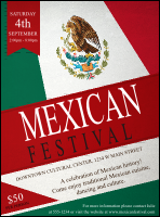 Mexican Flag Flyer