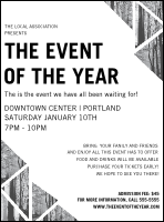 All Purpose Trees Black & White Flyer