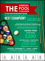 Pool Logo Flyer