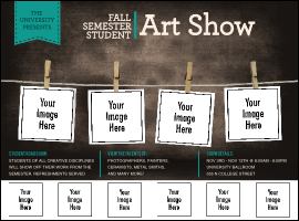 Image Upload Polaroid Logo Flyer