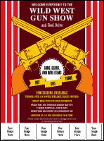 Gun Show Logo Flyer