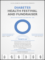 Diabetes Logo Flyer
