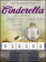 Cinderella Logo Flyer