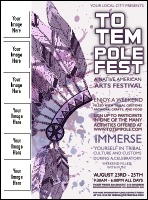 Headdress Logo Flyer