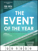 All Purpose Clouds Logo Flyer