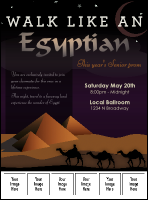 Egyptian Logo Flyer
