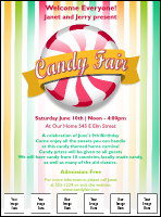 Candy Logo Flyer