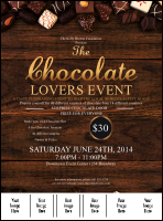 Chocolate Logo Flyer
