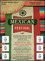Mexican Hat Logo Flyer