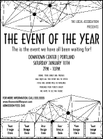 All Purpose Geometric Black and White Image Flyer