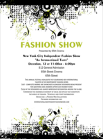 Fashion Show Flyer