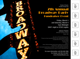 Broadway Flyer with Image Upload