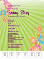 Spring Fling Flyer