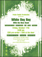 Hip Hop Green Flyer