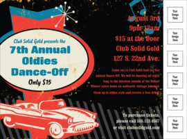 Oldies Flyer