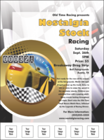 Stock Car Racing Flyer