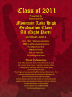 Cap and Gown Flyer