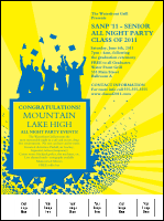Bright Ideas Graduation Flyer